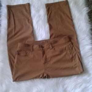 Men's Prana Brion pants 35x32 Dark Gold